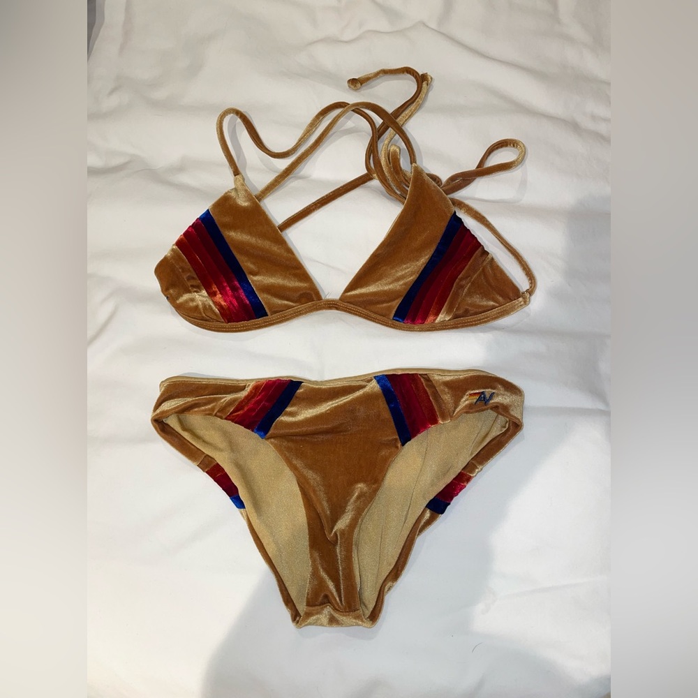 Aviator Nation Velvet Bikini